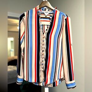 Express Portofino Ruffle Blouse